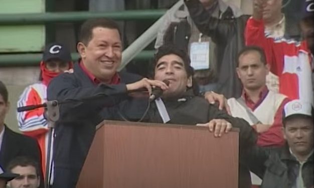 Chavez and maradona