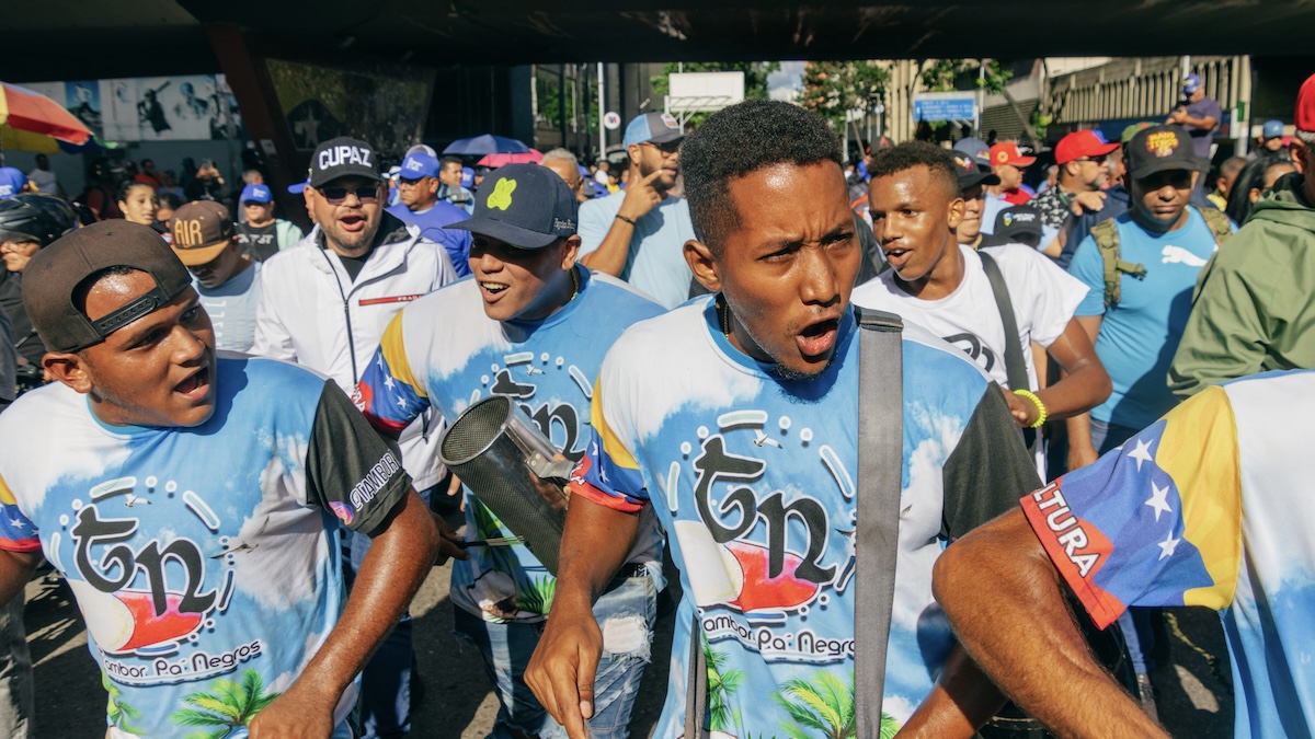 Venezuelan working class mobilized in support of Nicolás Maduro