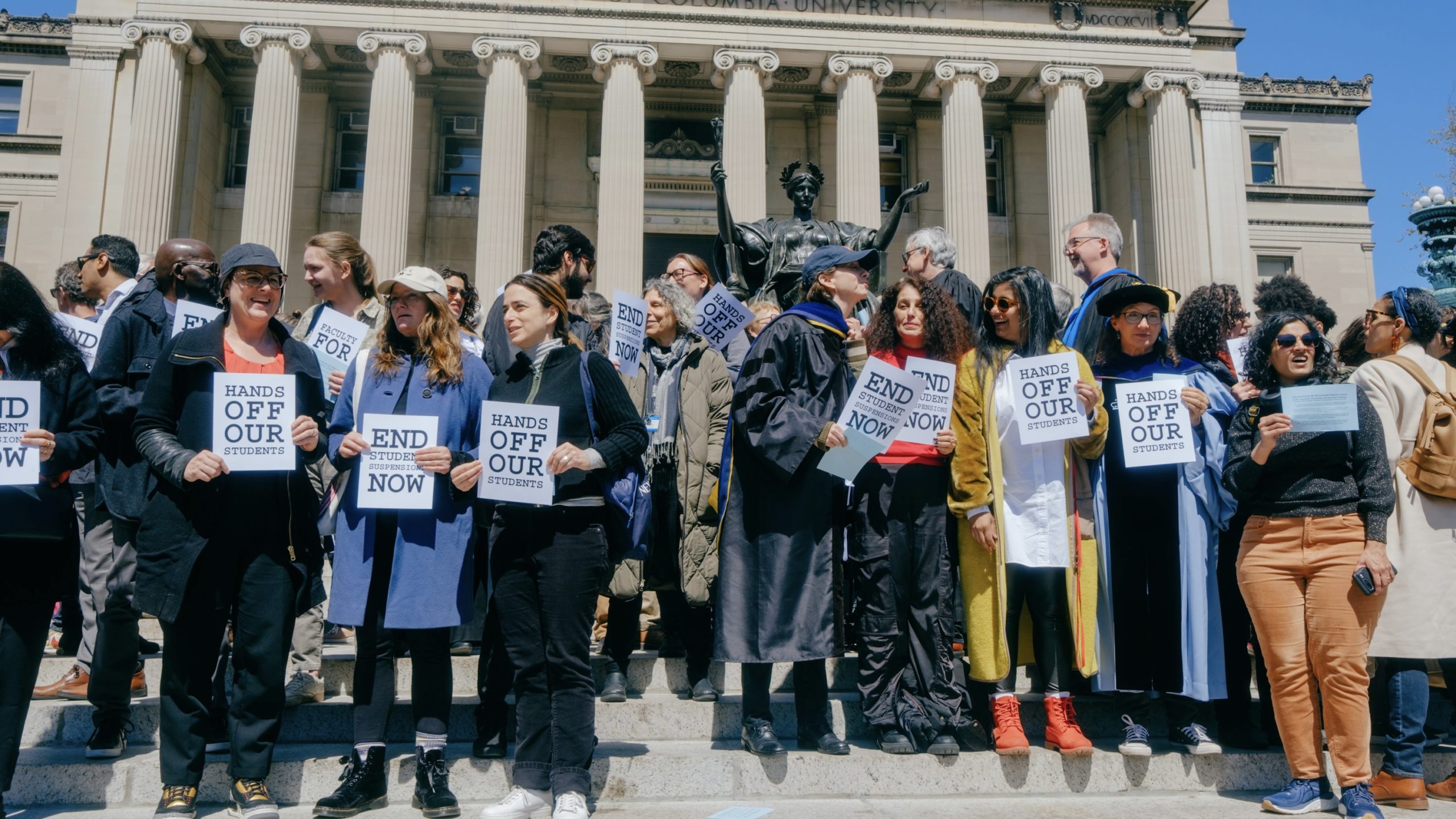 Columbia University threatens to deploy National Guard to evict Gaza solidarity encampment