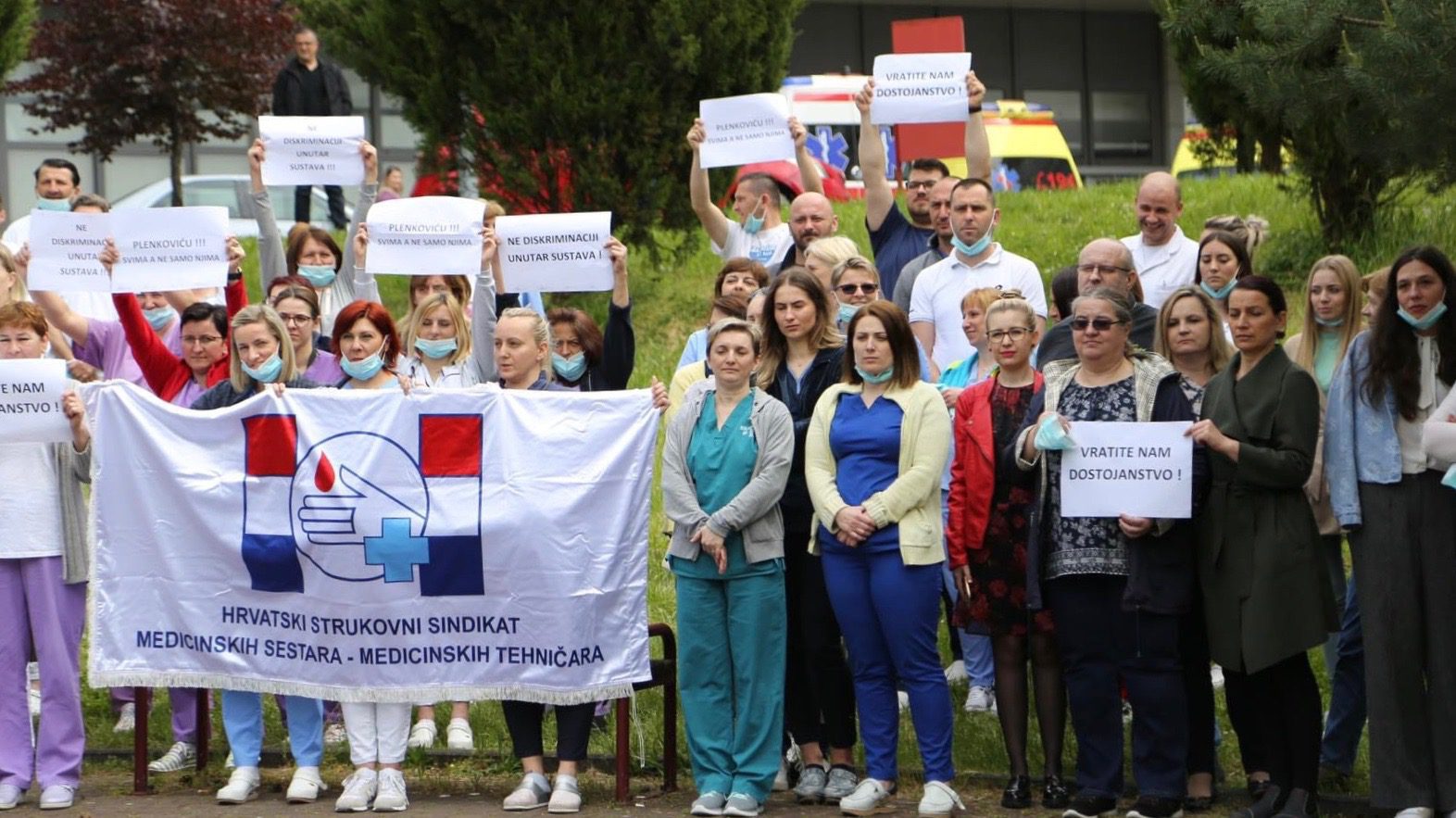 Croatia health workers