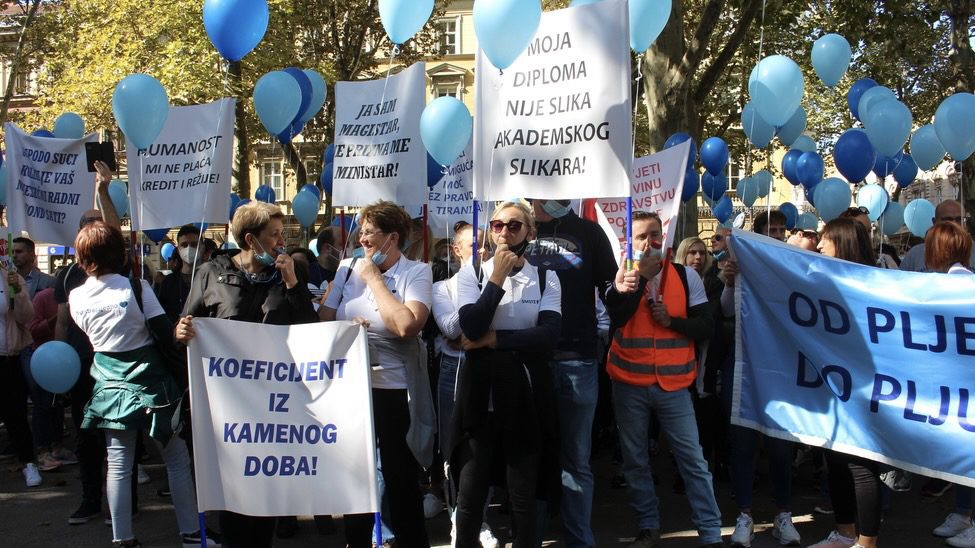 Nurses left behind by Croatian government