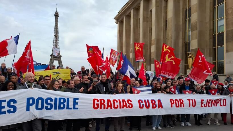 European movements demand an end to US blockade on Cuba