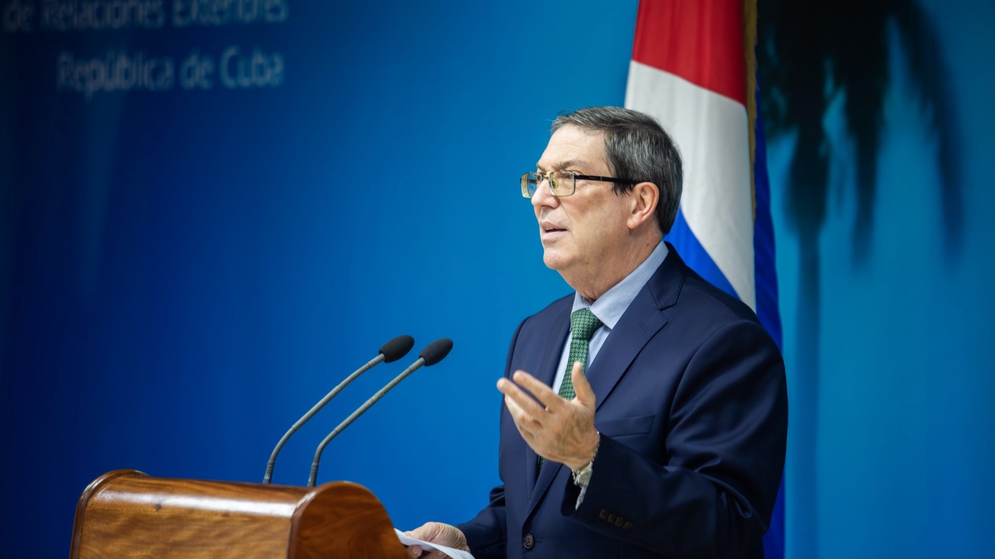 Cuban Foreign Minister Bruno Rodríguez