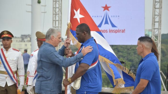 Cuban Olympic athletes are in Paris, ready to continue making history