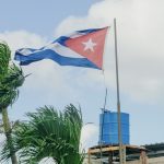 Cuban flag in Havana