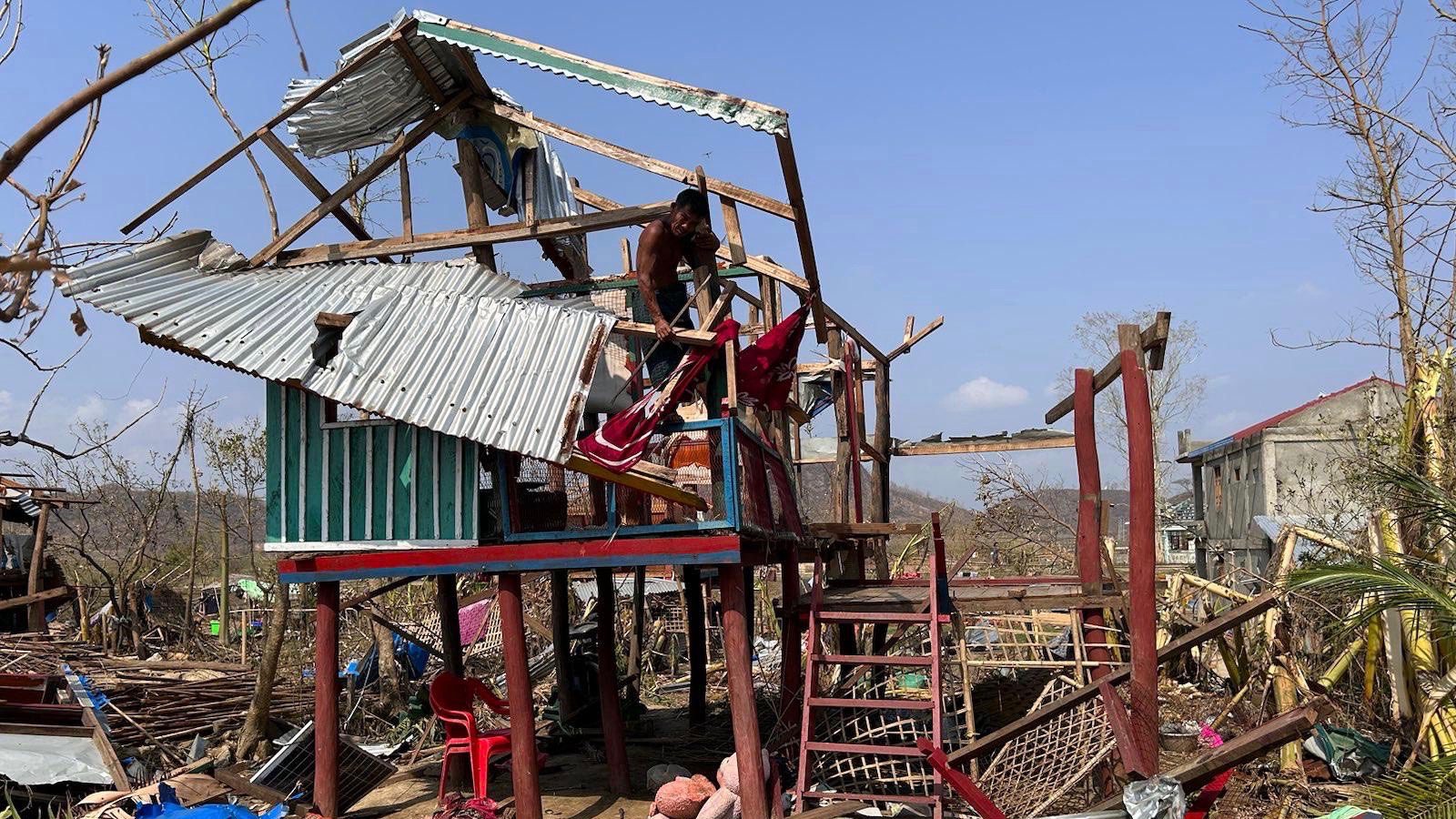 Cyclone Mocha Myanmar