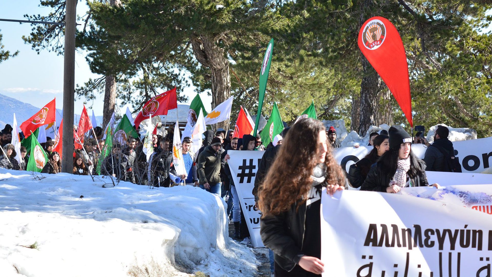Cyprus protest