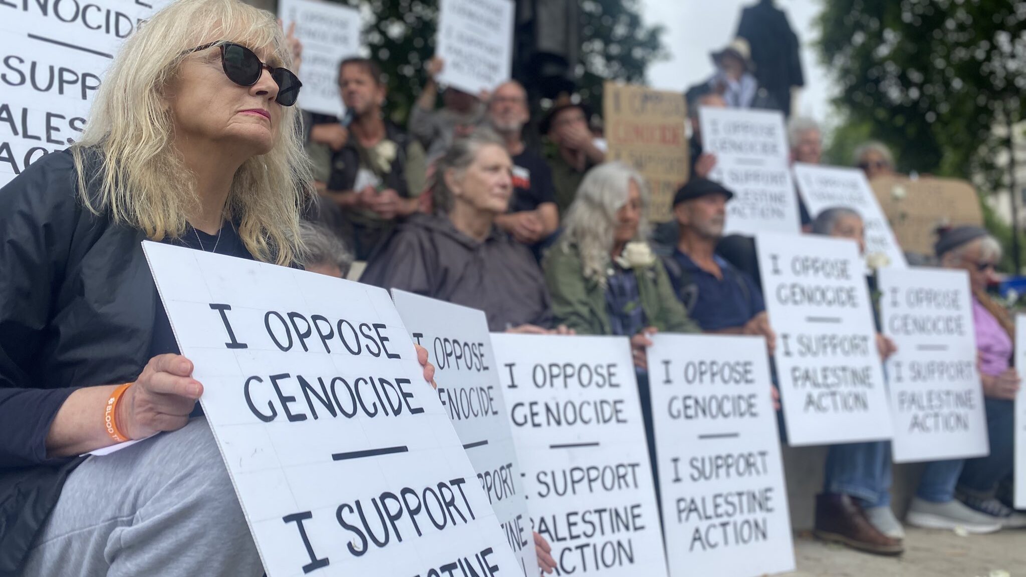 London police arrest peaceful protesters as Palestine Action ban takes effect