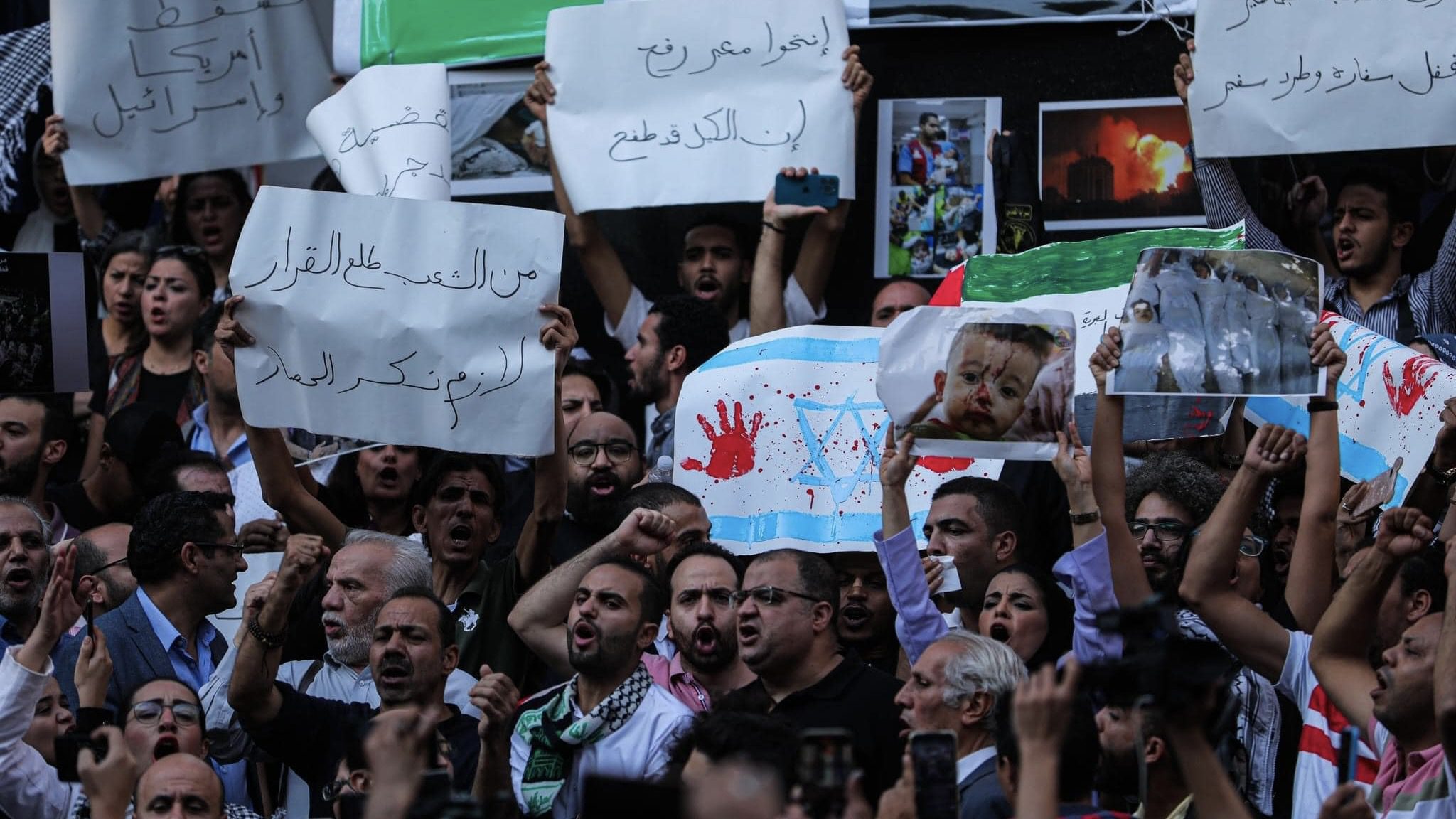 “Are we not brothers in blood, suffering, and historical conflict?”: Egyptians defy repression to stand with Palestine
