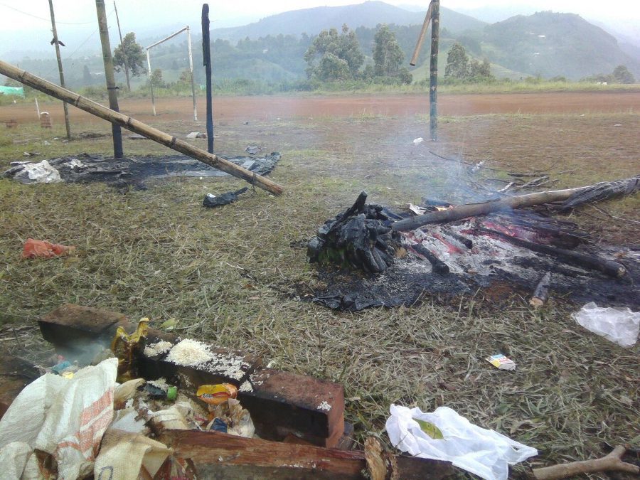 Colombian police destroy protest camp in Cauca