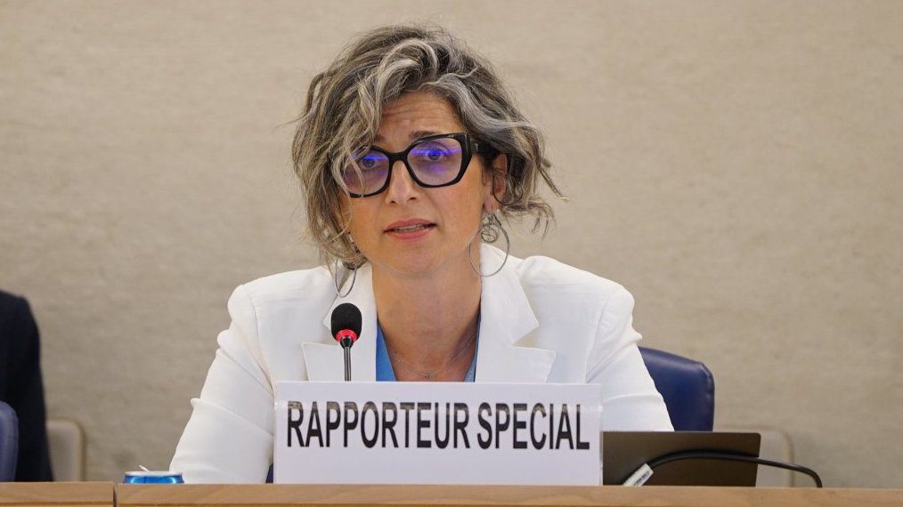 Francesca Albanese report