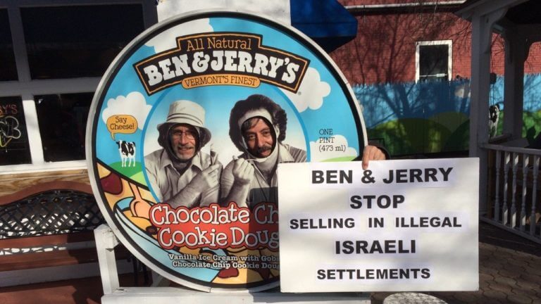 Ben & Jerry’s announce end of operations in Occupied Palestinian Territories 