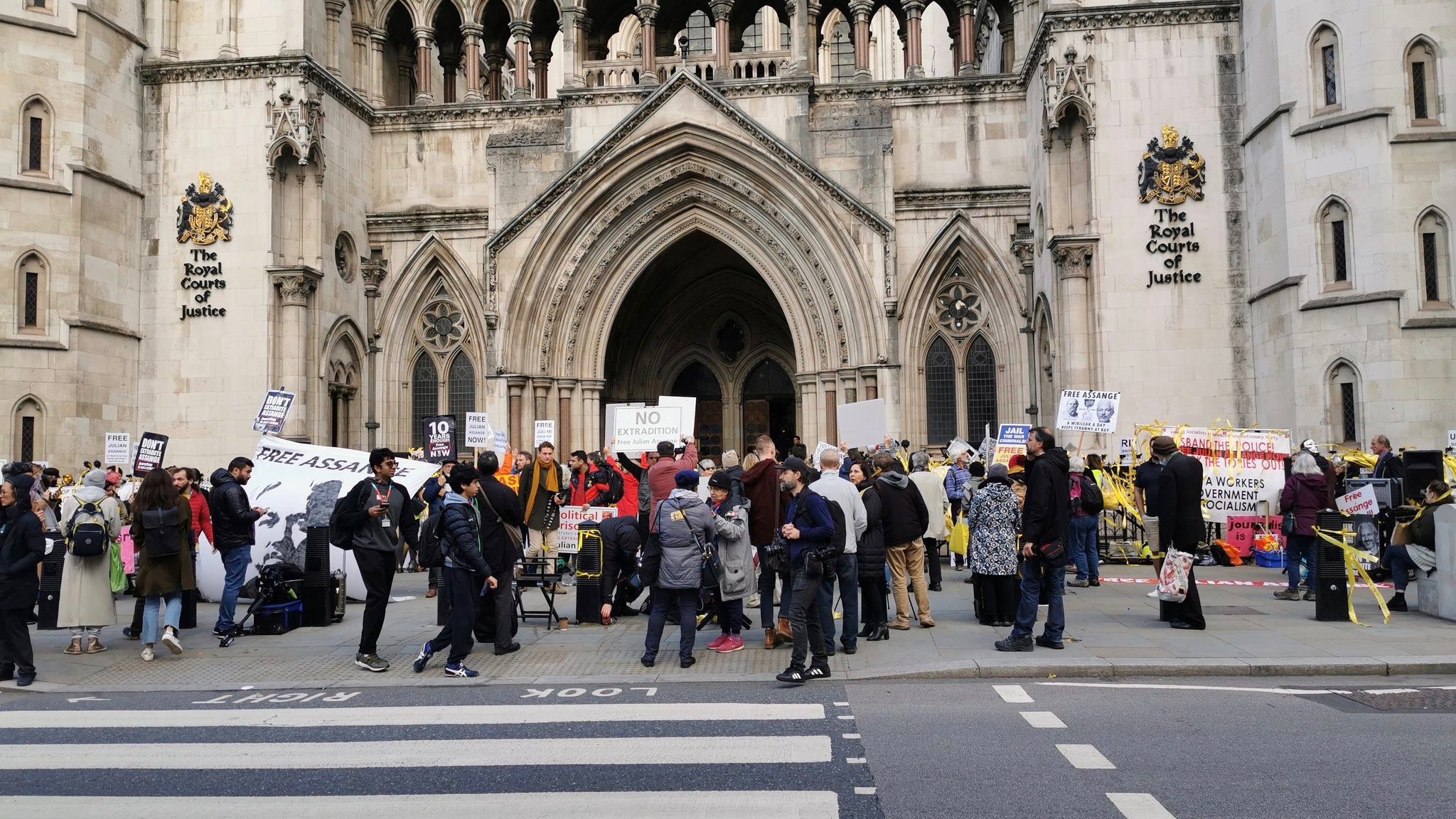 Assange appeals hearing