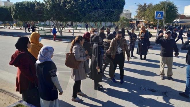Tunisia protests for employment