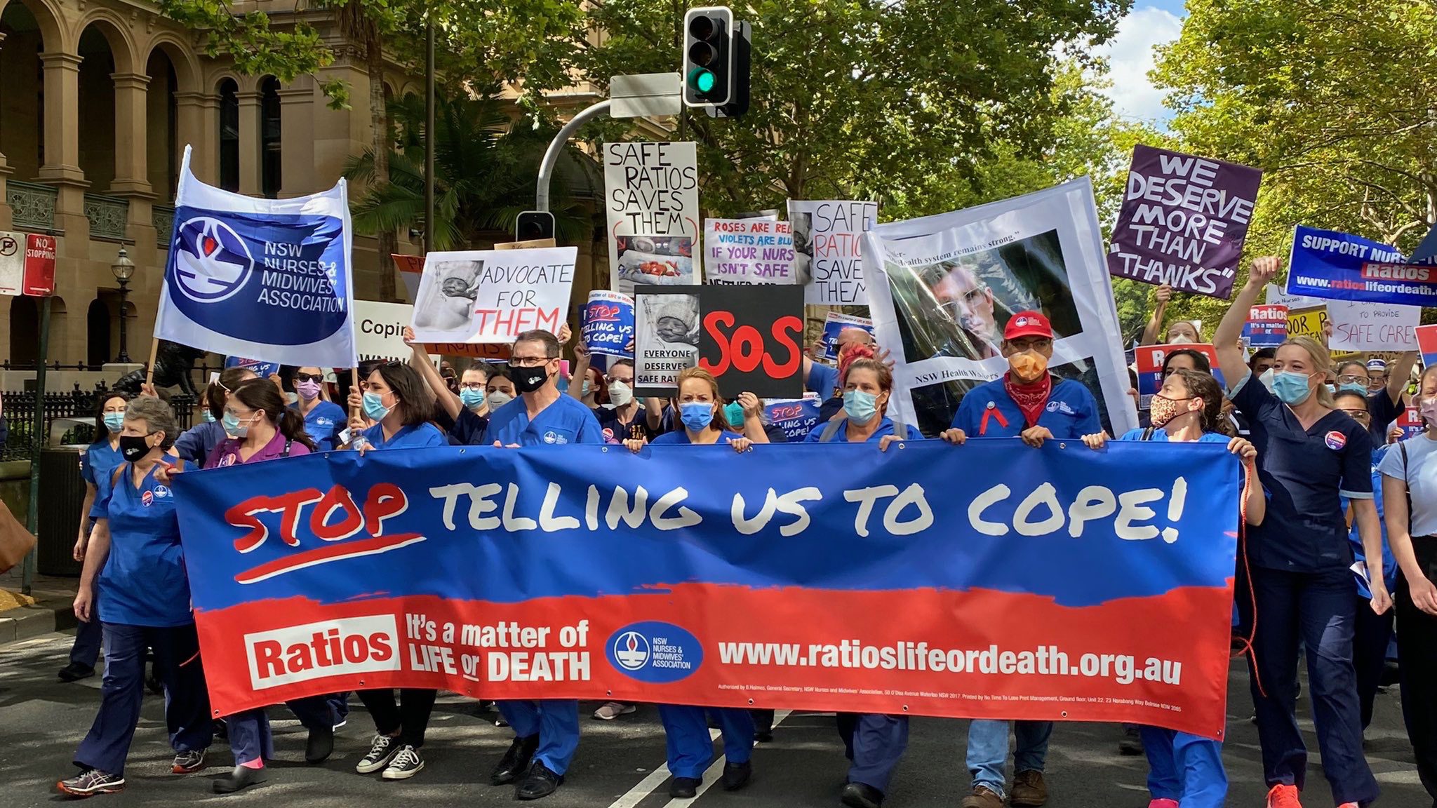 Australia health workers strike
