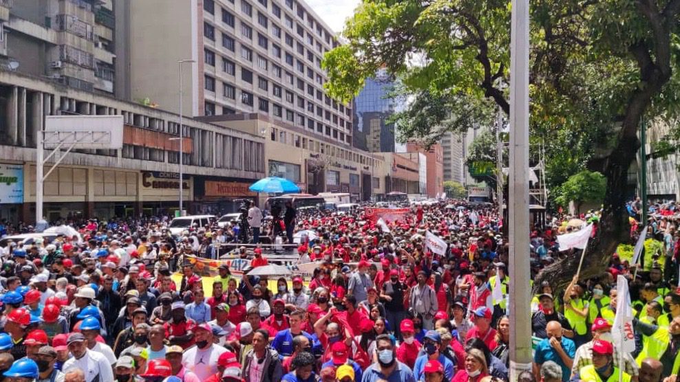 Venezuela workers