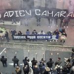 Far right march for killed neo-Nazi Quentin Deranque