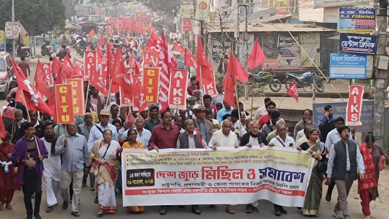 Farmers and workers in India unite against neoliberal assaults on their livelihoods