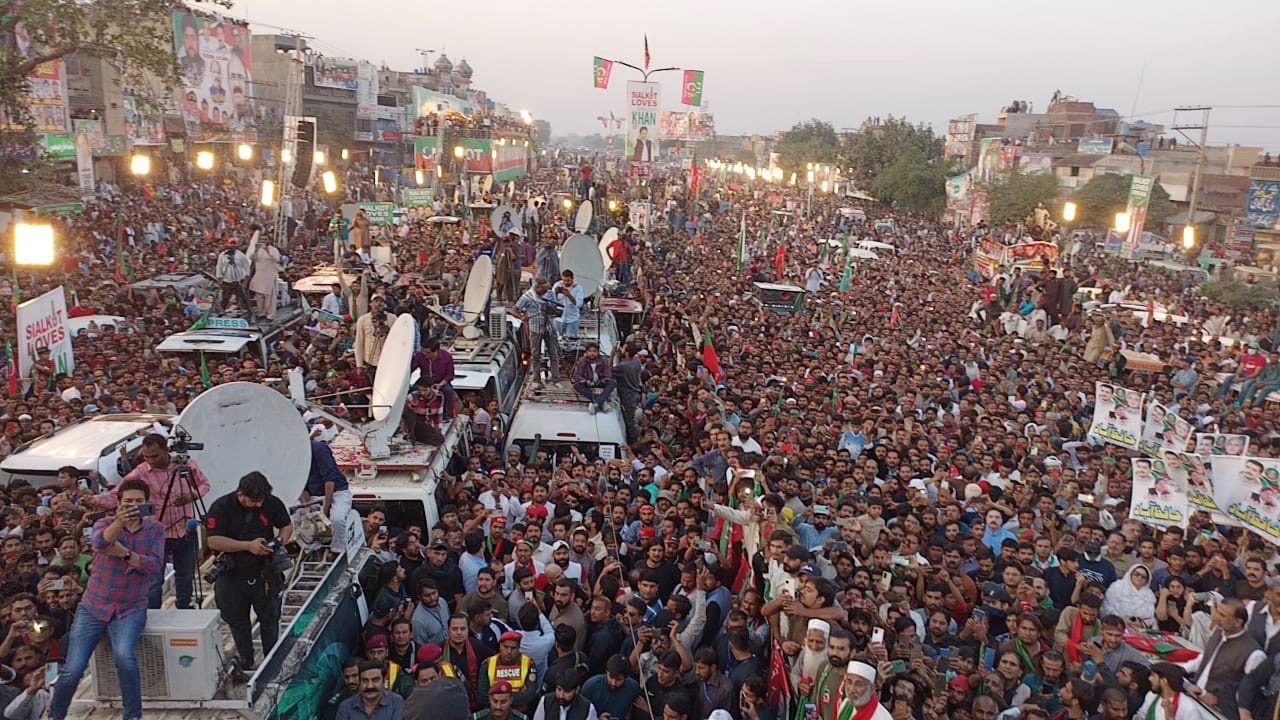 Long march Pakistan