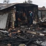 Fire in Good Hope settlement South Africa