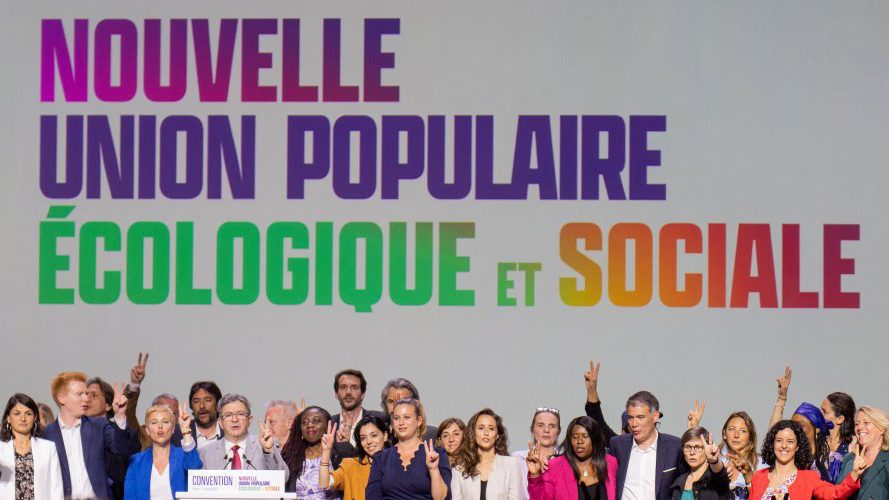French Left-led NUPES coalition surges in French assembly polls