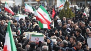 Funeral ceremony in Hamedan under US-Israeli bombardment (1)