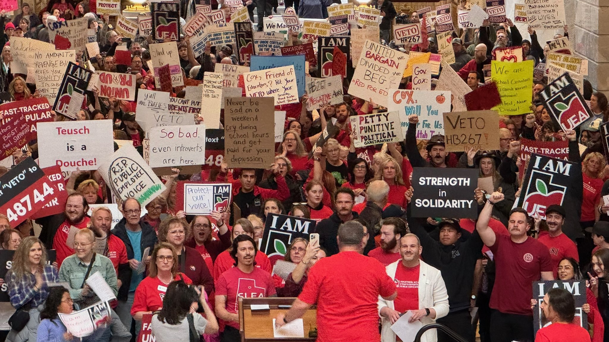 Utah’s anti-union bill sparks outcry as labor movement fights back