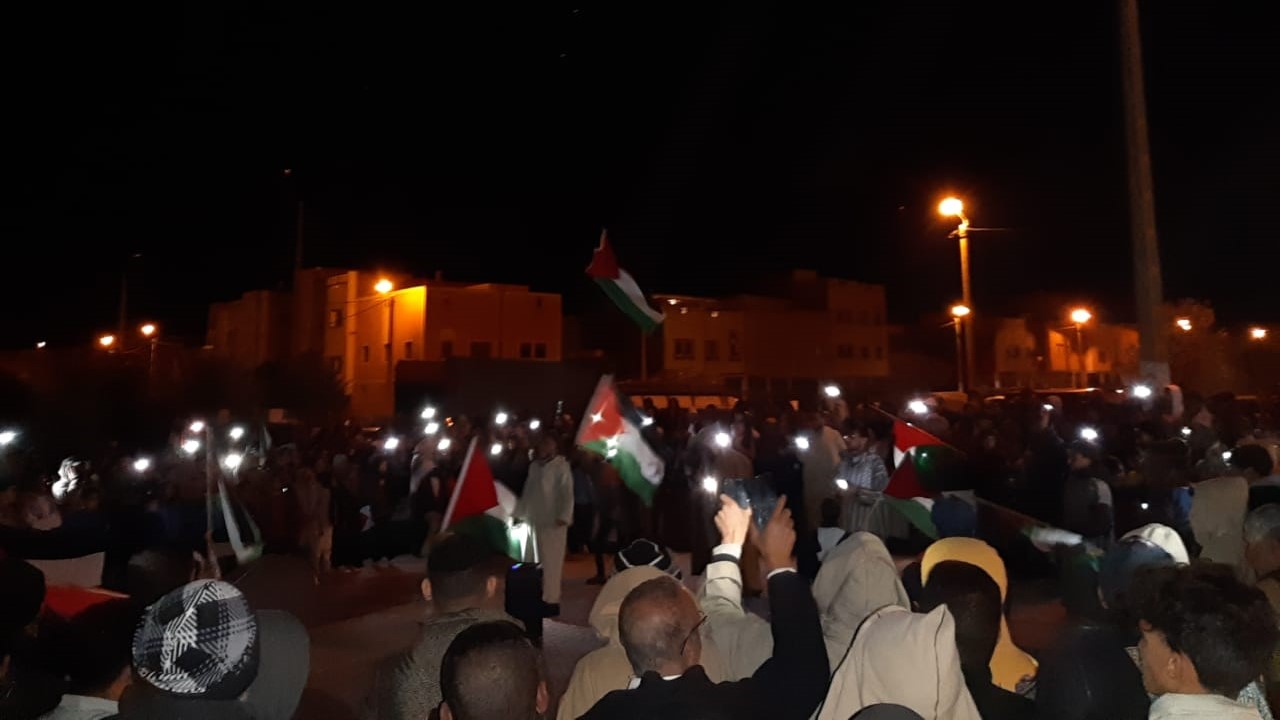 Protests in support of Gaza ceasefire continue for fourth day in Jordan and Morocco