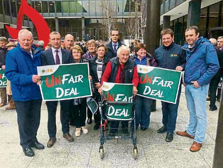 Farmers' protest in Ireland