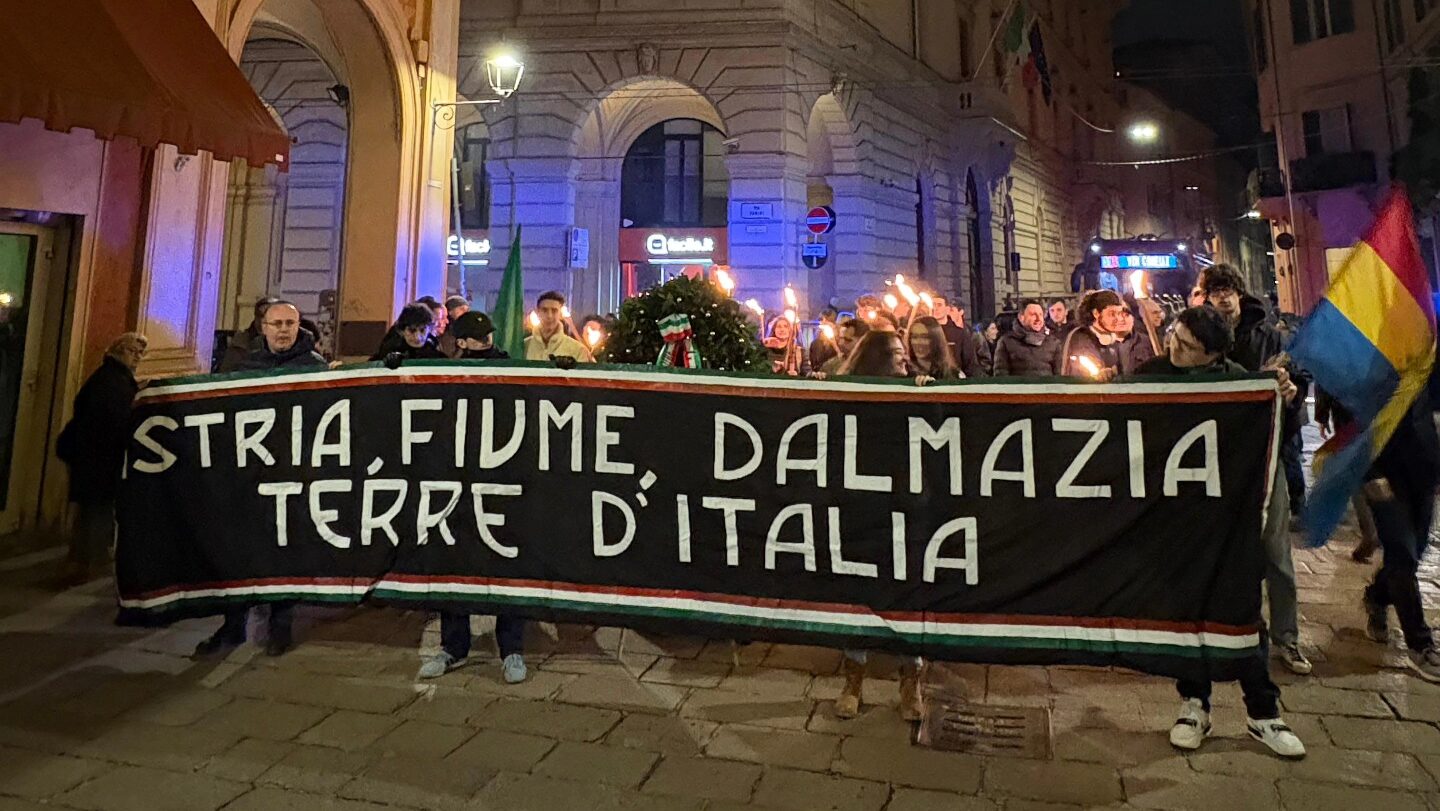 Brothers of Italy youth stage protest whitewashing fascist crimes in WWII