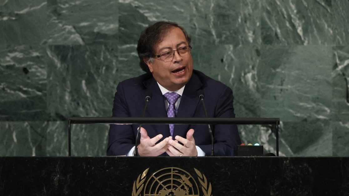 Colombian president Gustavo Petro calls for an end to the War on Drugs in historic UN address