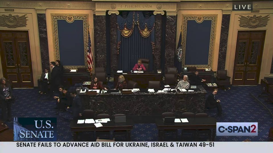 Senate Republicans block $111 billion aid package for Israel, Ukraine, and Taiwan