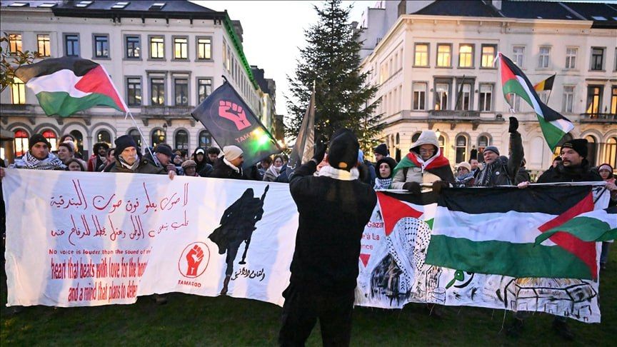 Health workers in Brussels demand release of Dr. Hussam Abu Safiya