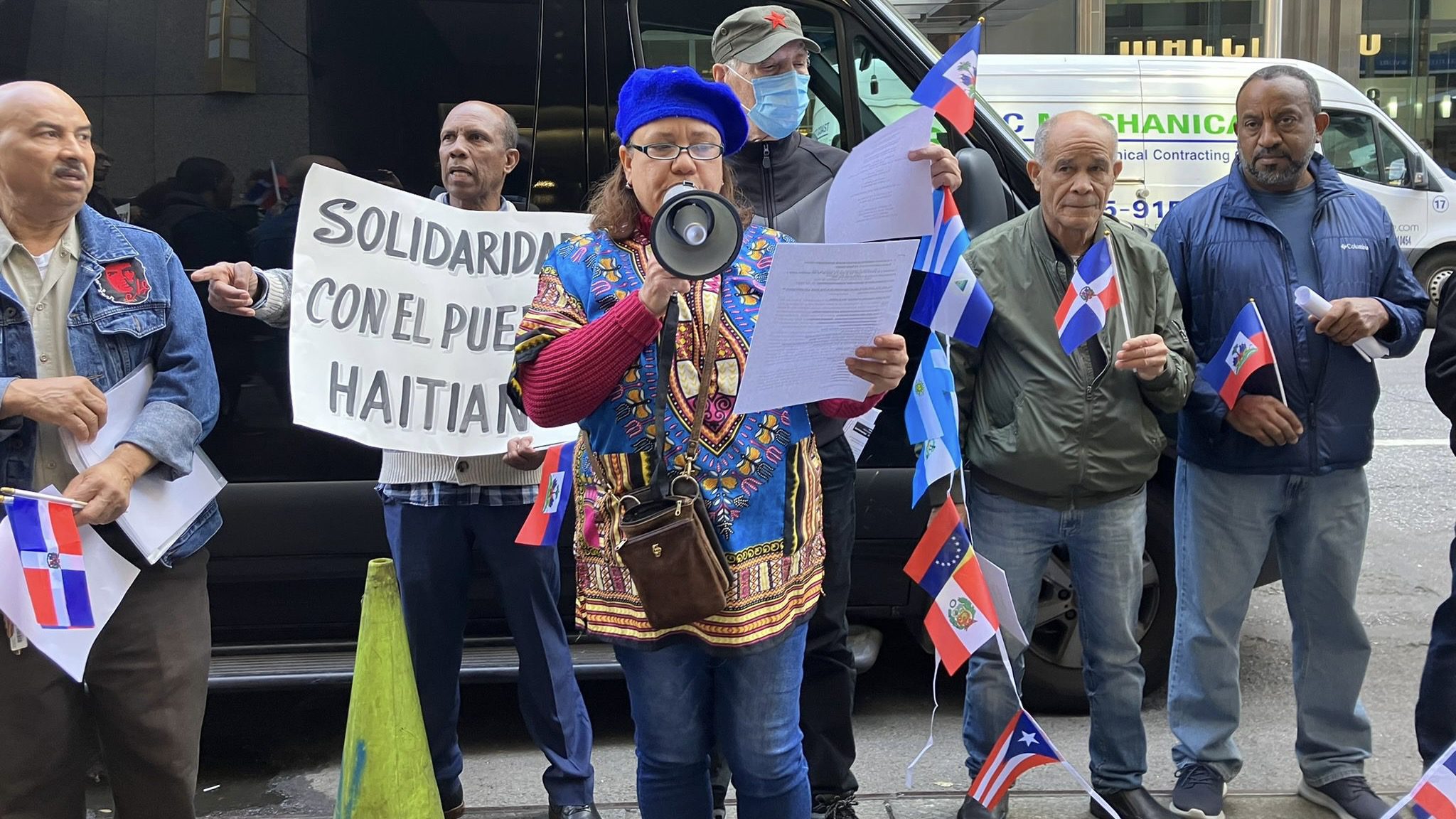 The people of the world reject foreign intervention in Haiti