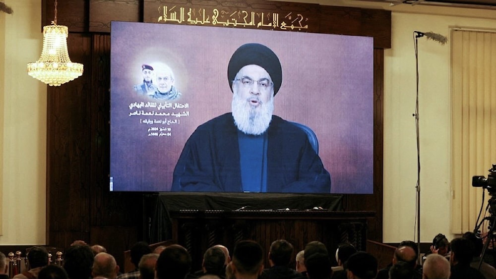 Nasrallah: a ceasefire on the Lebanese front is dependent on a ceasefire in Gaza