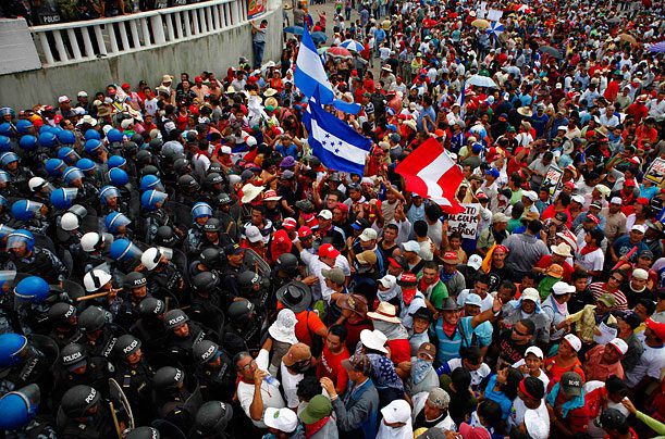 “Conservative elements wanted to stop the process of change underway in Honduras”