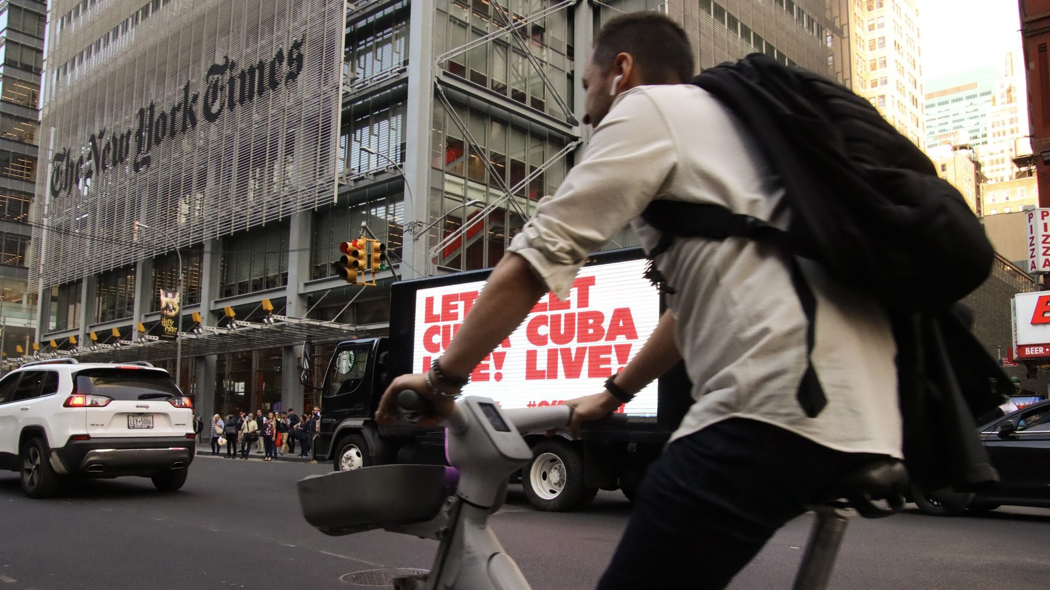 Activists to rally in New York City to demand “Let Cuba Live!”