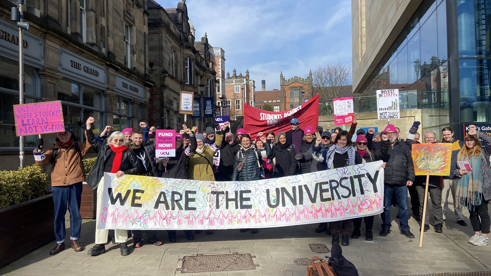 Newcastle University strike highlights crisis in UK higher education