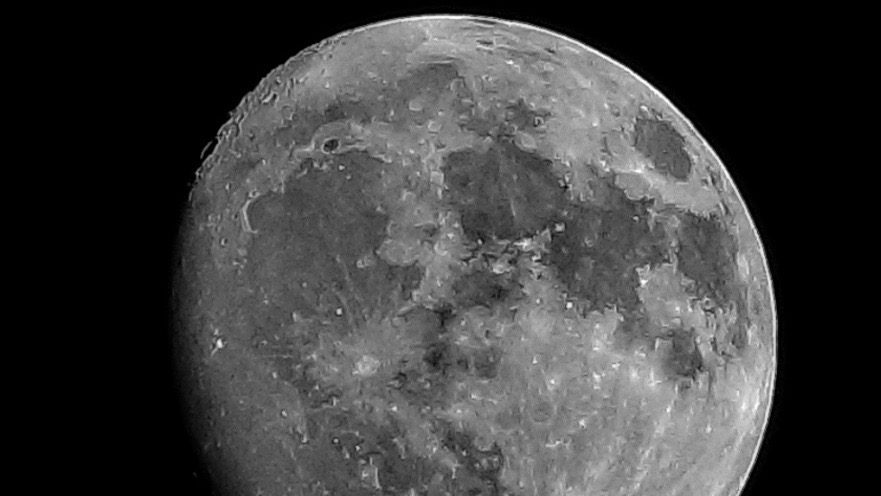 Fluctuations in moon's orbit