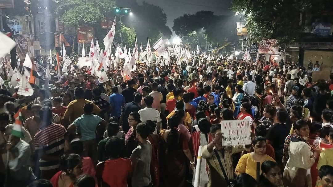 Thousands hit streets across India demanding safe spaces and justice for women