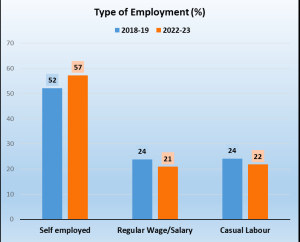 India work force participation
