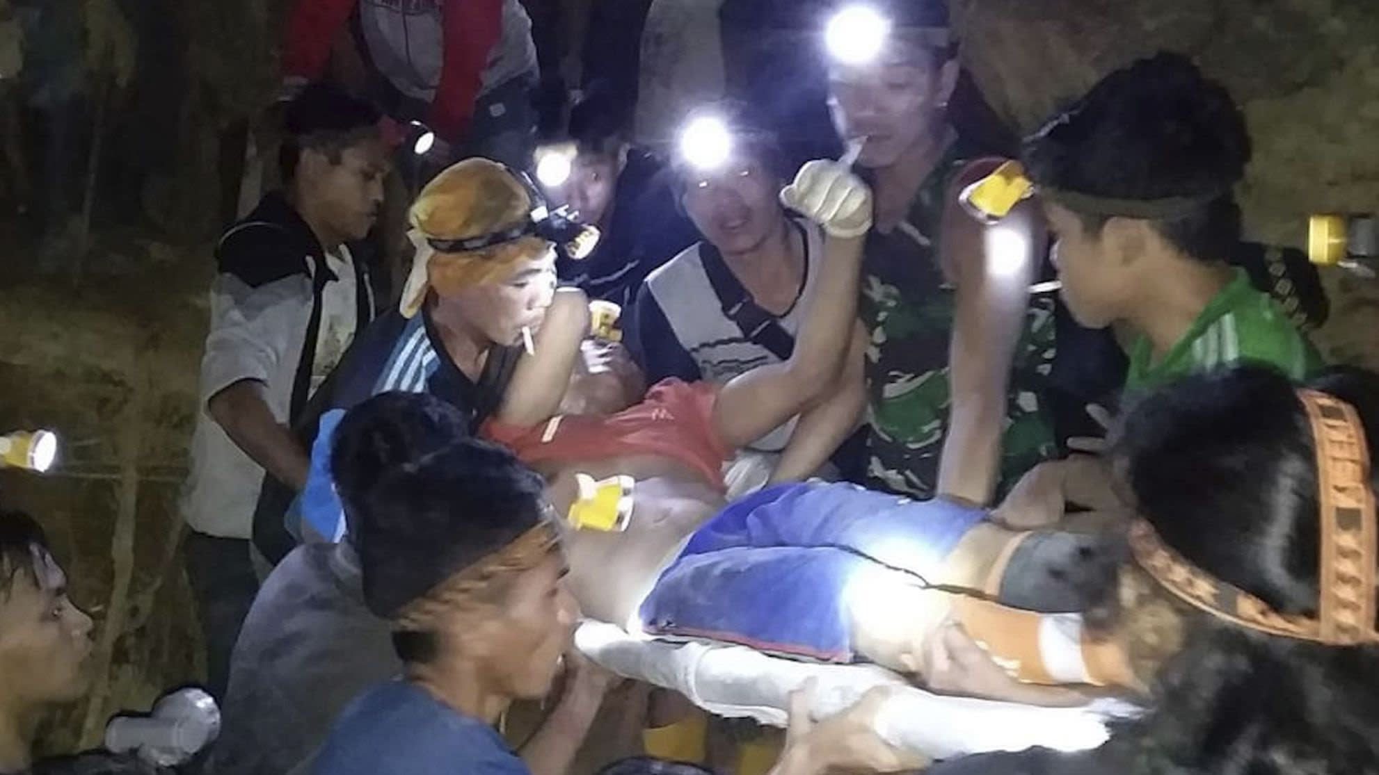Indonesia Sulawesi mine collapse