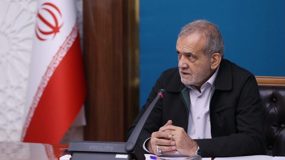 Iranian President Masoud Pezeshkian