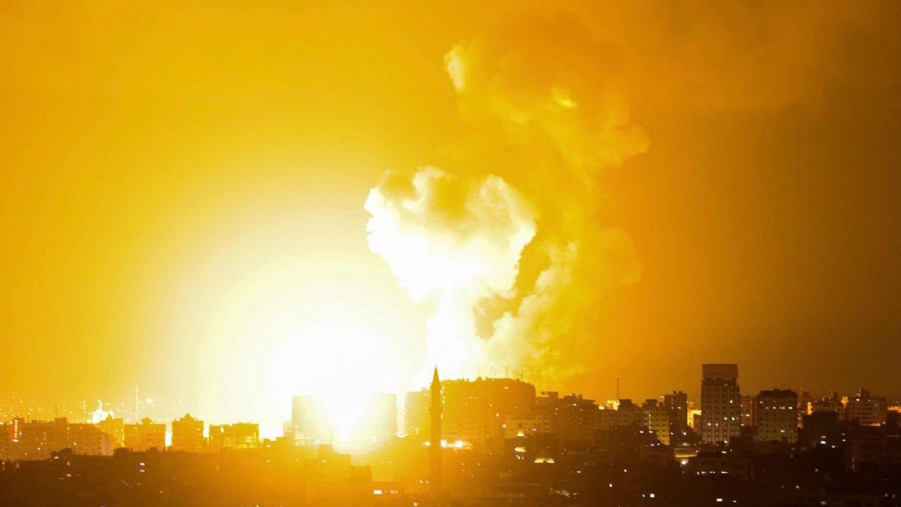 Israel bombs Gaza