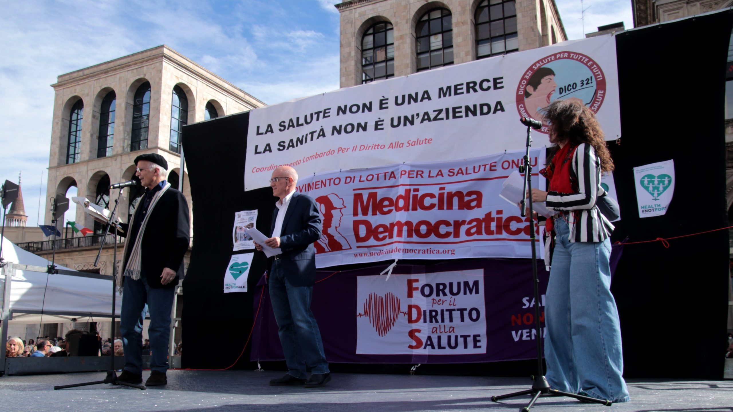 Public healthcare becomes key rallying point in Italy