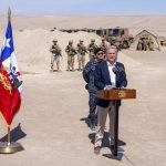Kast visits a militarized site near border