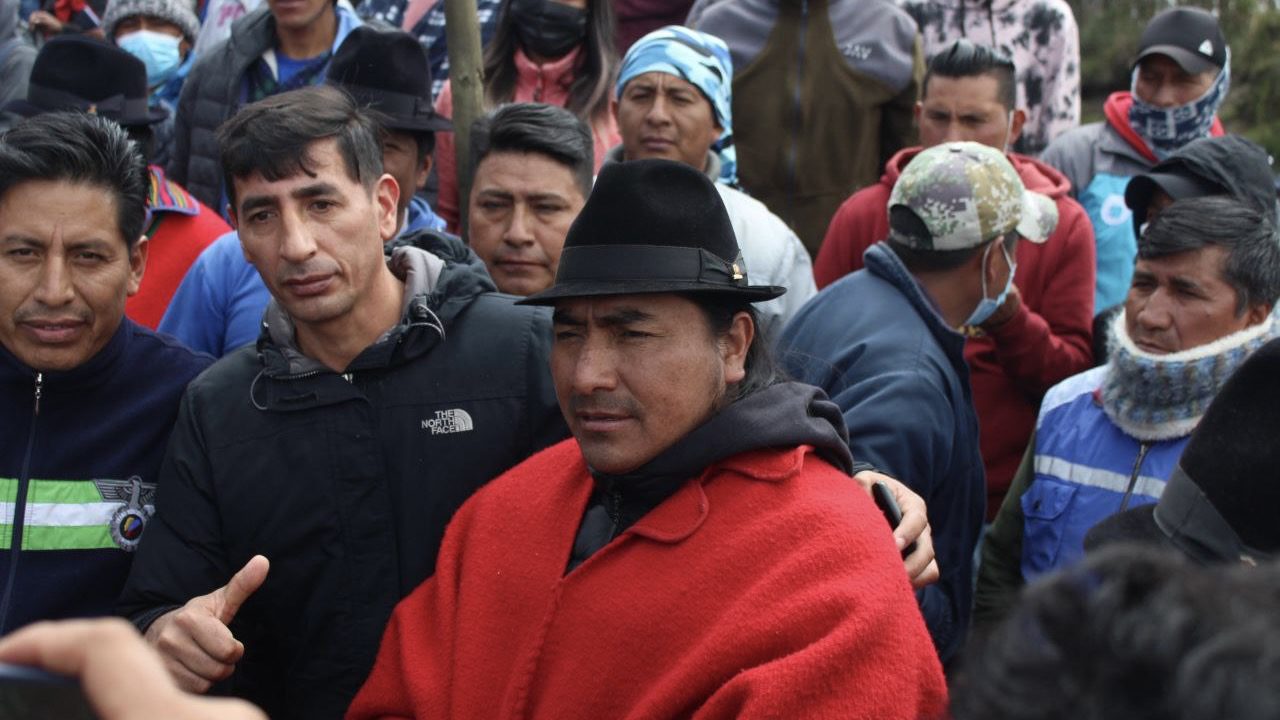 CONAIE condemns wrongful arrest of Indigenous leader Leonidas Iza by Ecuadorian security forces