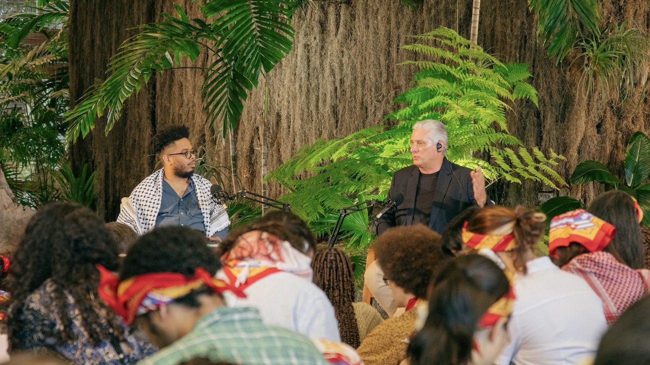 “We are going to build a better world!” Cuban President Miguel Díaz-Canel tells North American youth