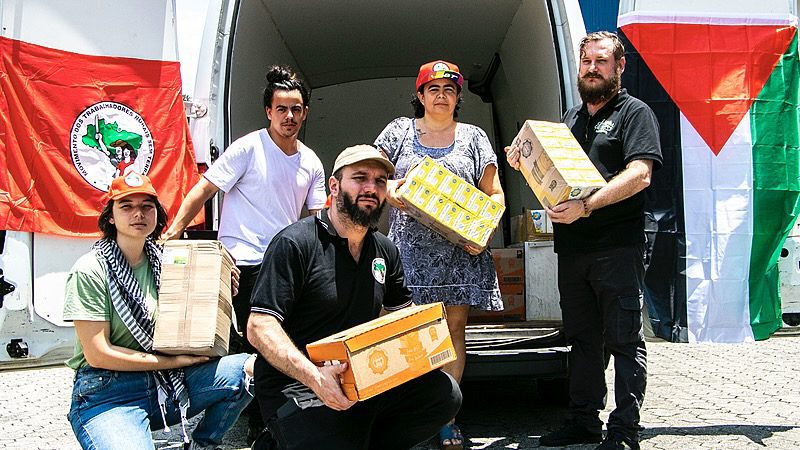 Brazil’s largest social movement sends food shipment to Gaza