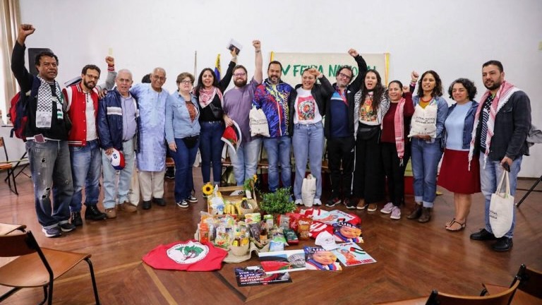 MST promotes solidarity between countries at the 5th National Agrarian Reform Fair